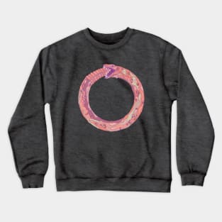 Pink Sky Ouroboros Crewneck Sweatshirt